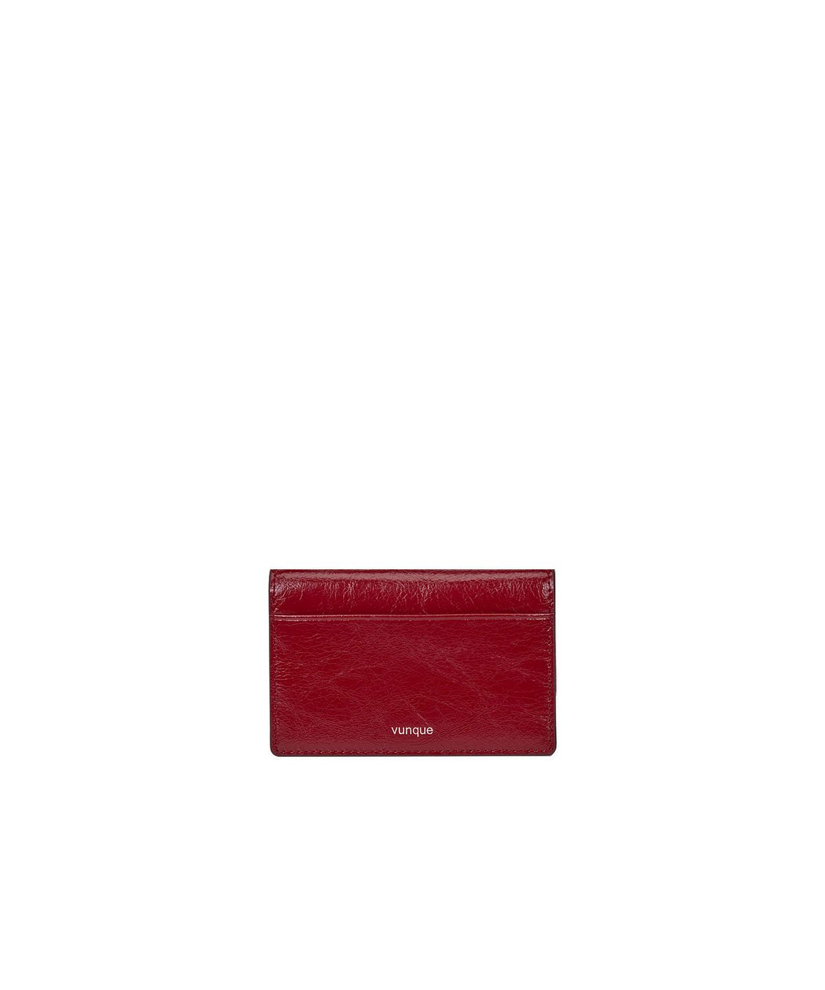분크(VUNQUE) Toque Balaca Card Wallet (토크 발라카 카드지갑) Berry Red