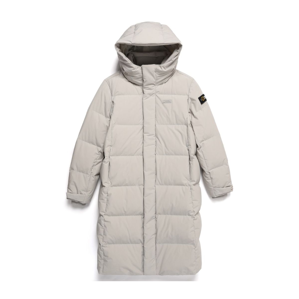 내셔널지오그래픽(NATIONALGEOGRAPHIC) N244UDW860 카이만 프로 롱기장 구스 다운 점퍼 AGATE GREY