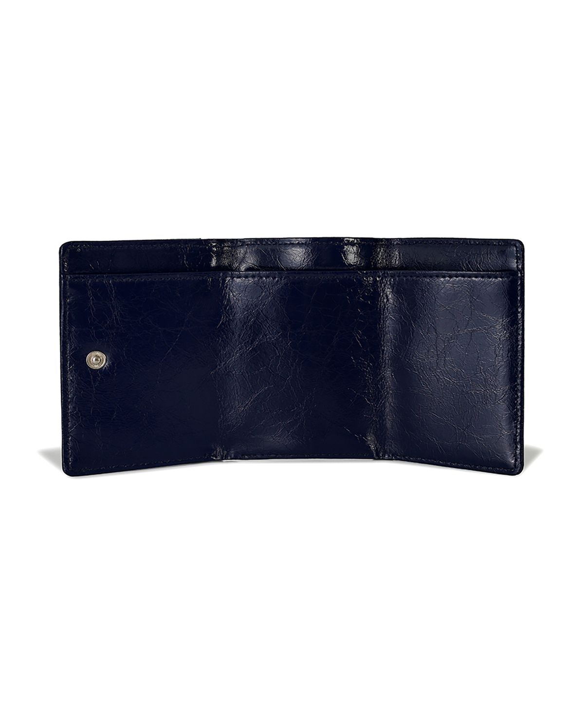 페넥(FENNEC) CRINKLE TRIANGLE TRIPLE WALLET - NAVY BLUE
