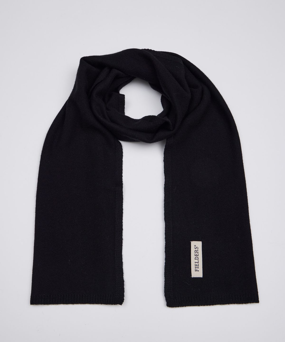 필더스(FIELDERS) WOOL MUFFLER BLACK