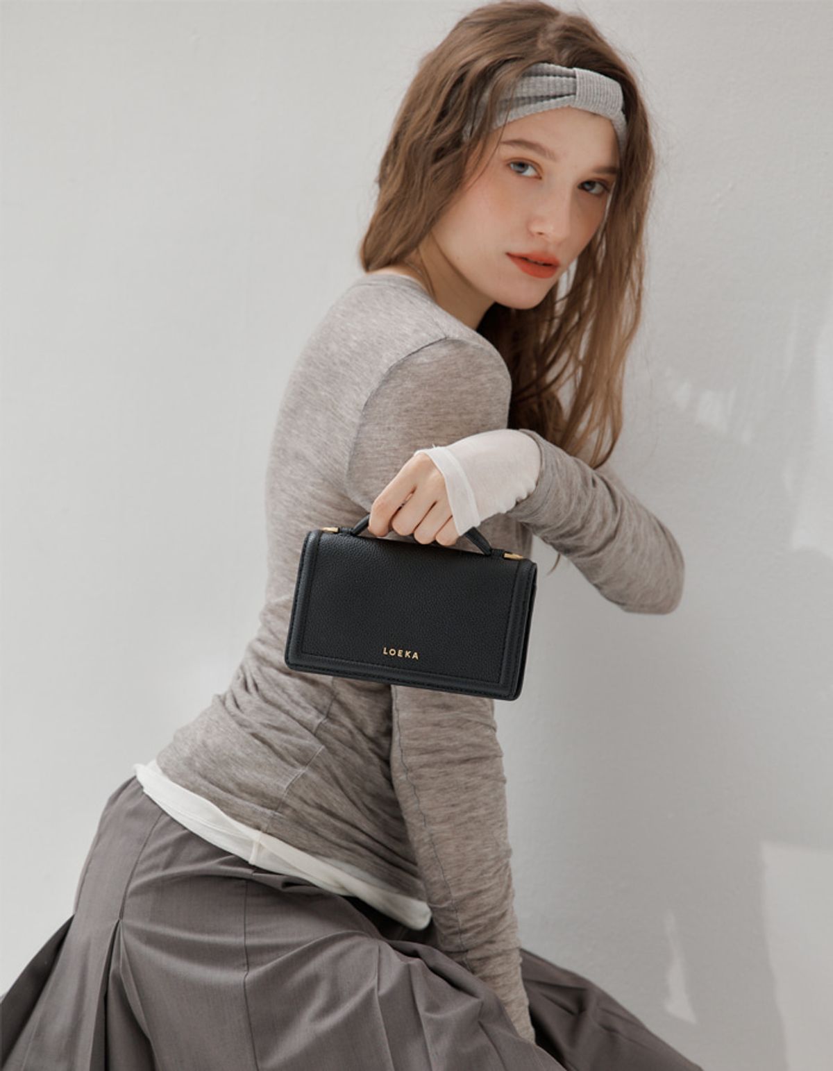 로에카(LOEKA) EMMA BAG_BLACK