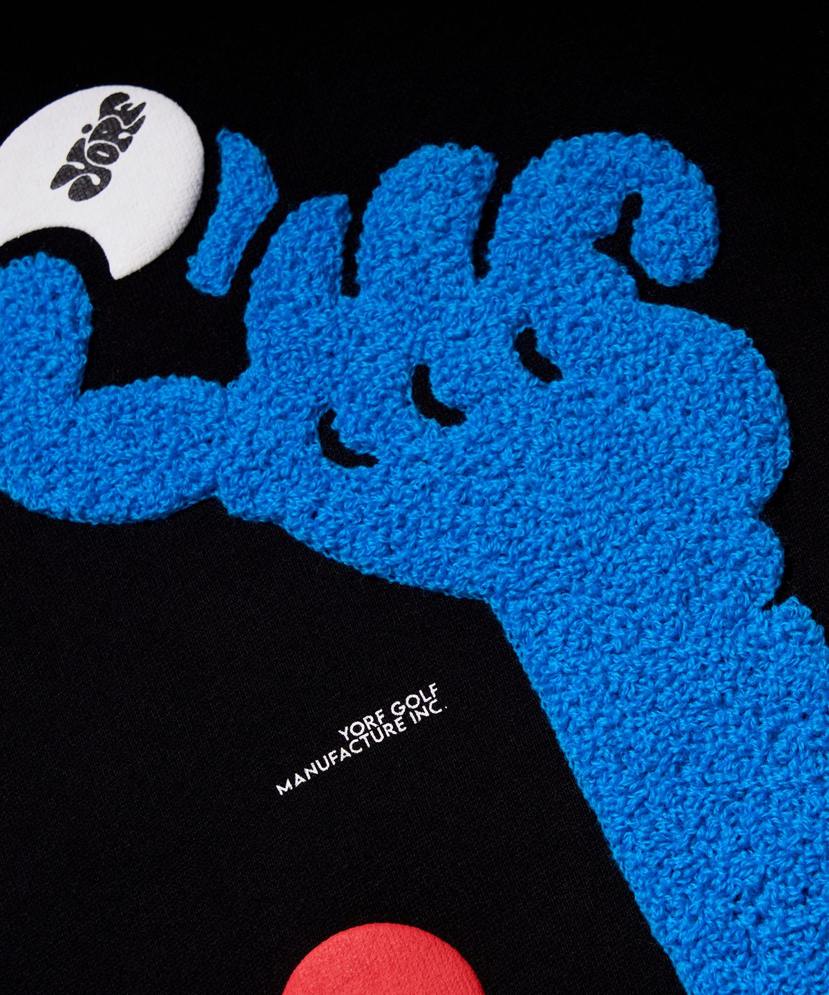 욜프(YORF) YORF CREWNECK ROLL&POP BLACK