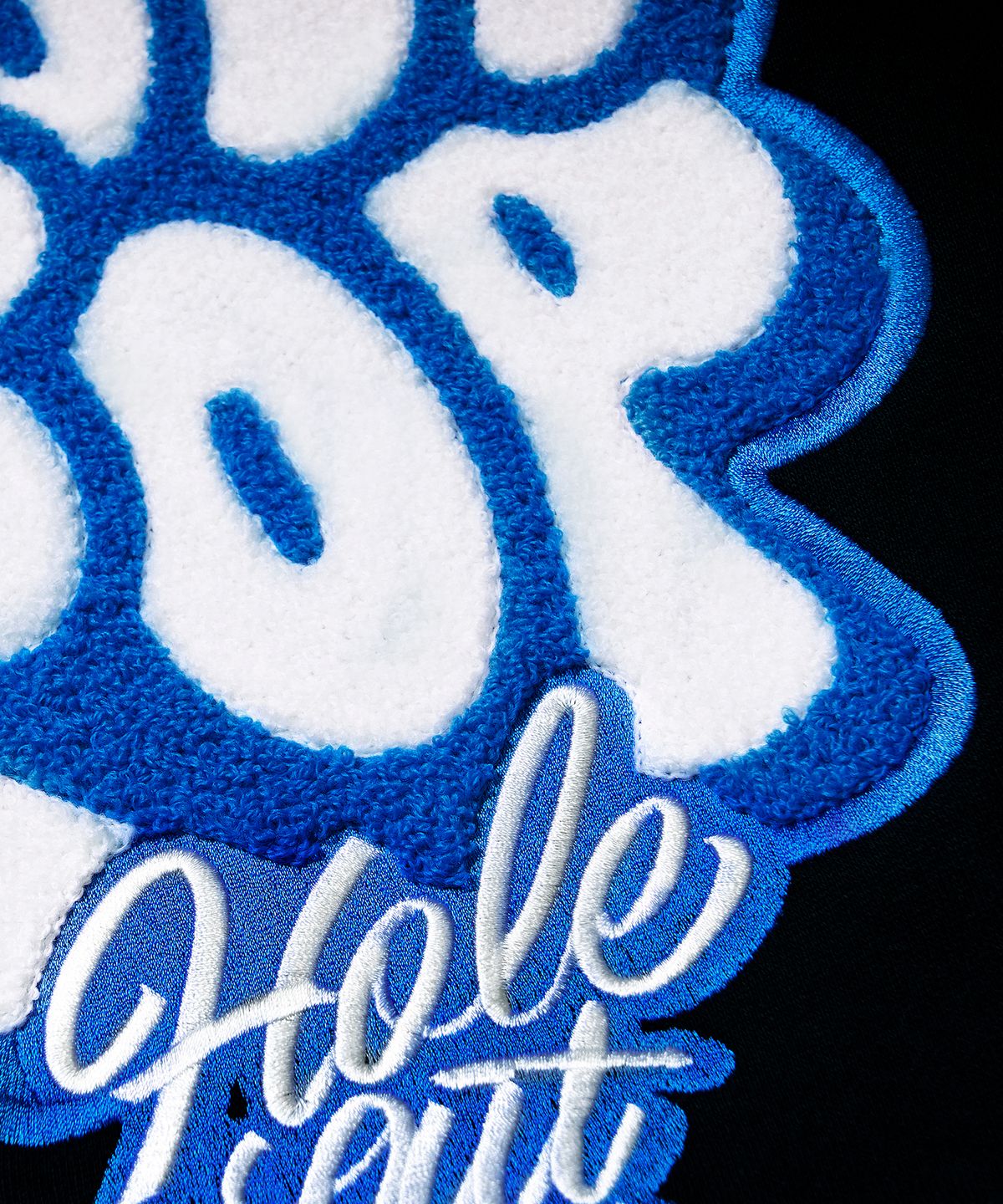 욜프(YORF) YORF CREWNECK ROLL&POP BLACK