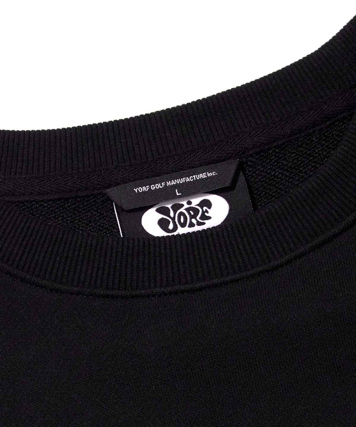 욜프(YORF) YORF CREWNECK B RABBIT BLACK