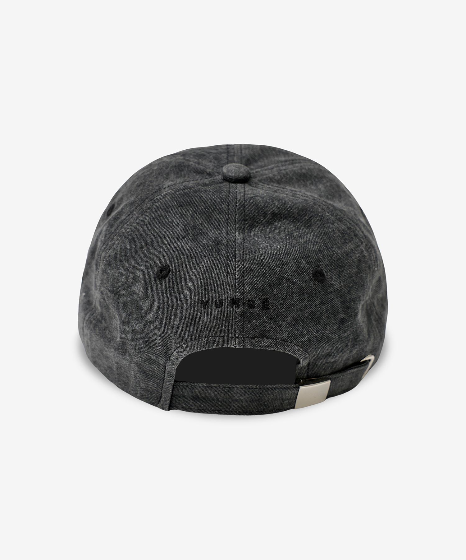 MUSINSA公式 | YUNSE ヘッチダメージキャップ（ブラック）