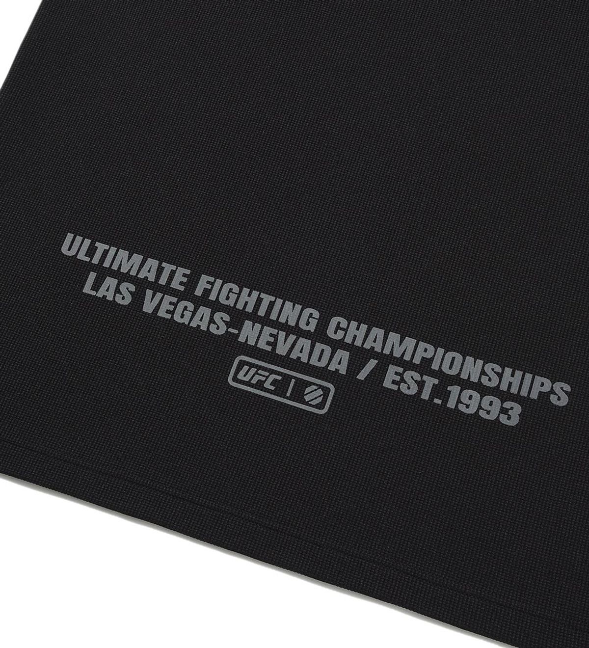 유에프씨 스포츠(UFC SPORT) UFC 챌린저 릴렉스핏 와플 긴팔 티셔츠 블랙 U2LSV3103BK