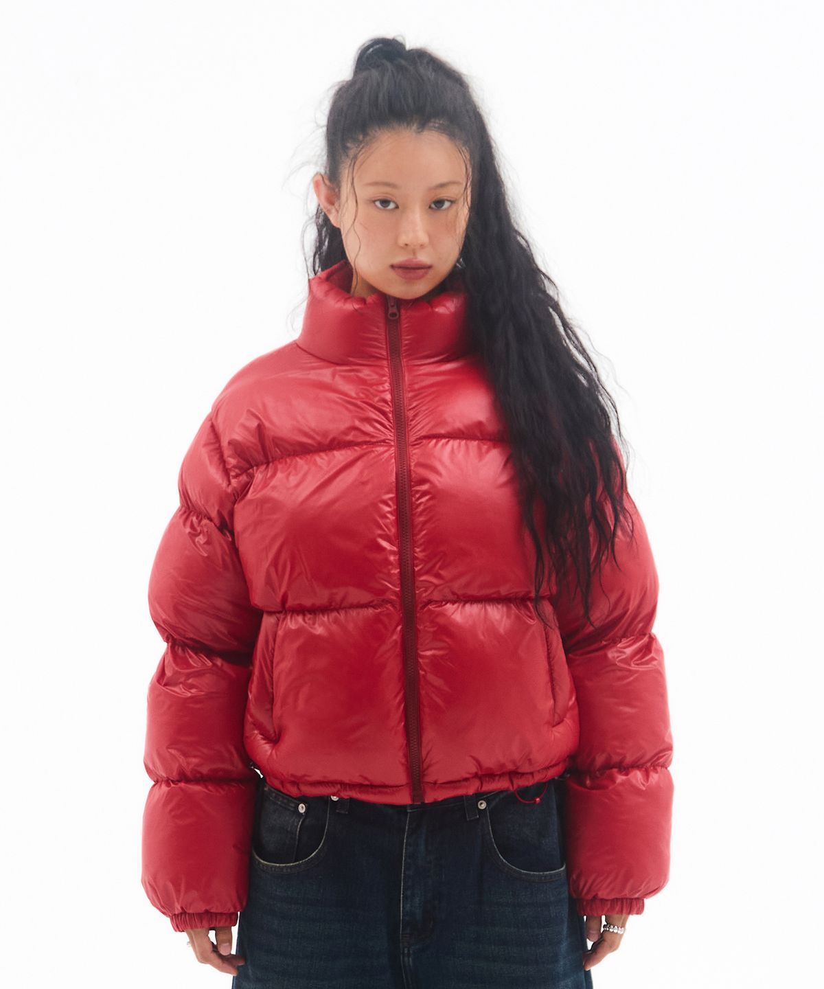 아메스 월드와이드(AMES-WORLDWIDE) AMES CROP PUFFER PADDING (7COLOR)