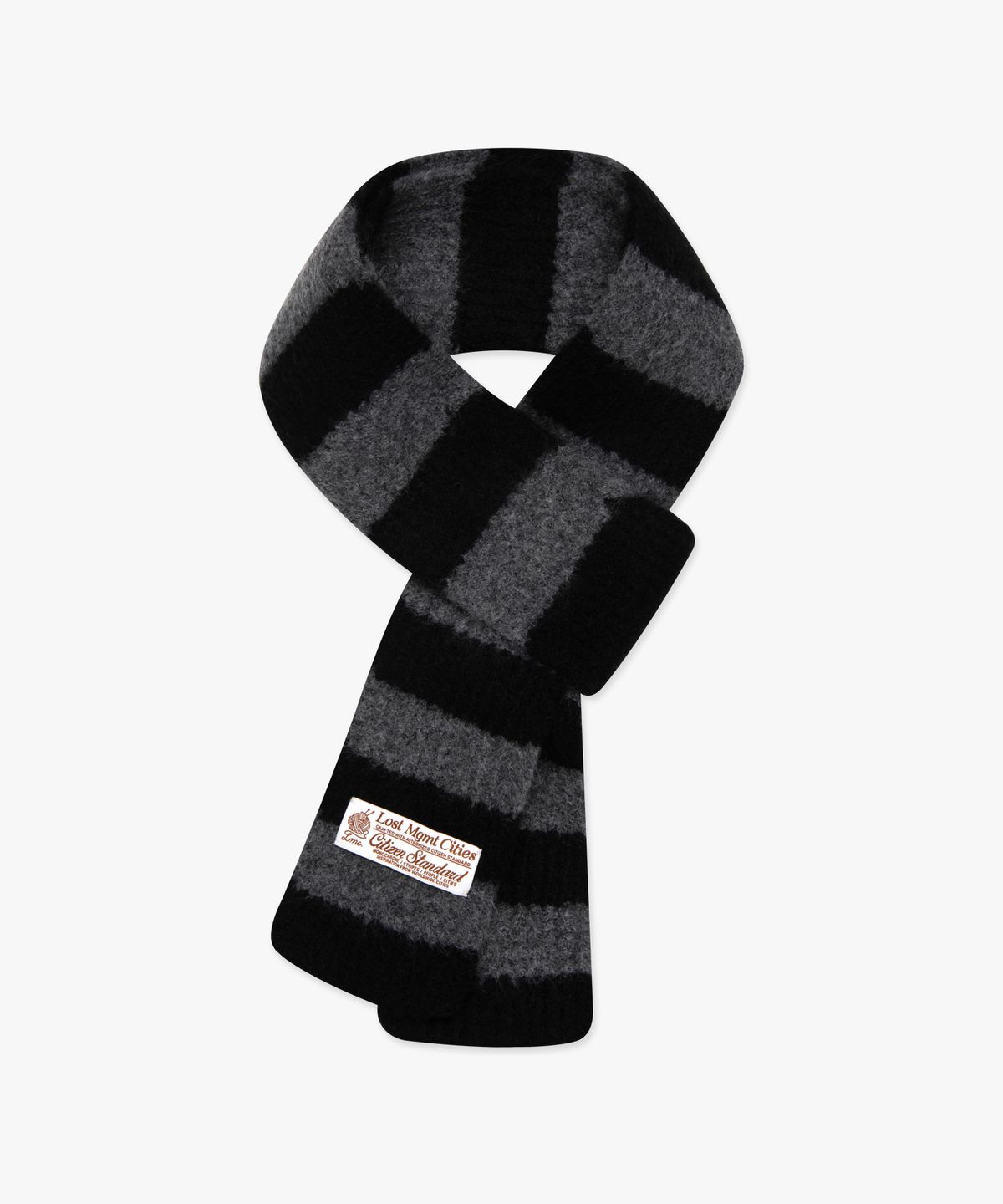 엘엠씨(LMC) STRIPE MUFFLER black