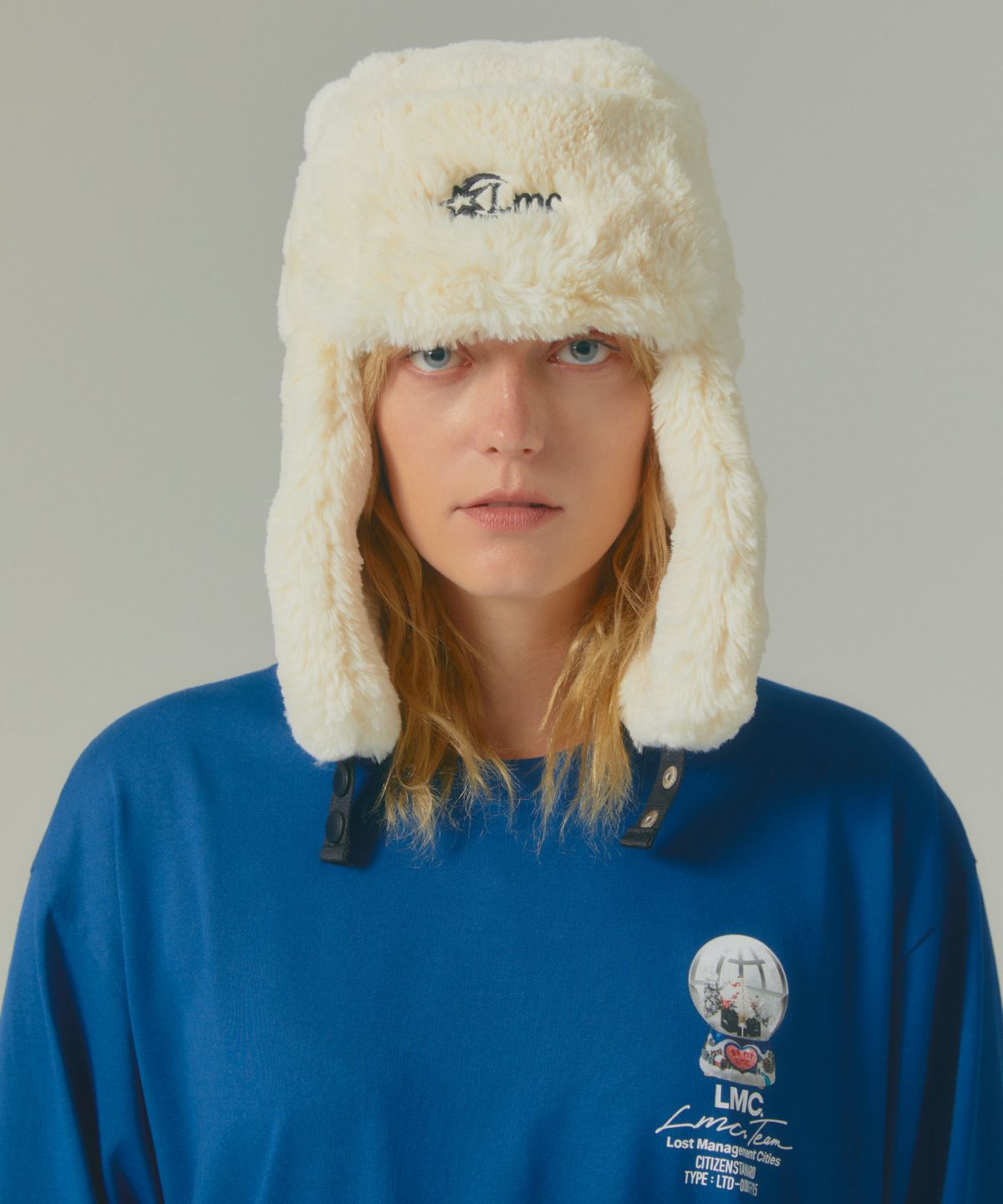 엘엠씨(LMC) FUR EARFLAP TROOPER HAT ivory