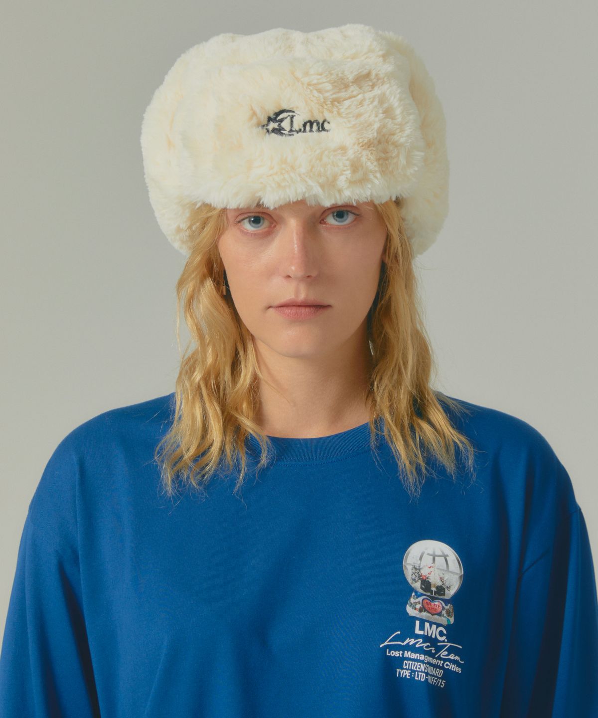 엘엠씨(LMC) FUR EARFLAP TROOPER HAT ivory