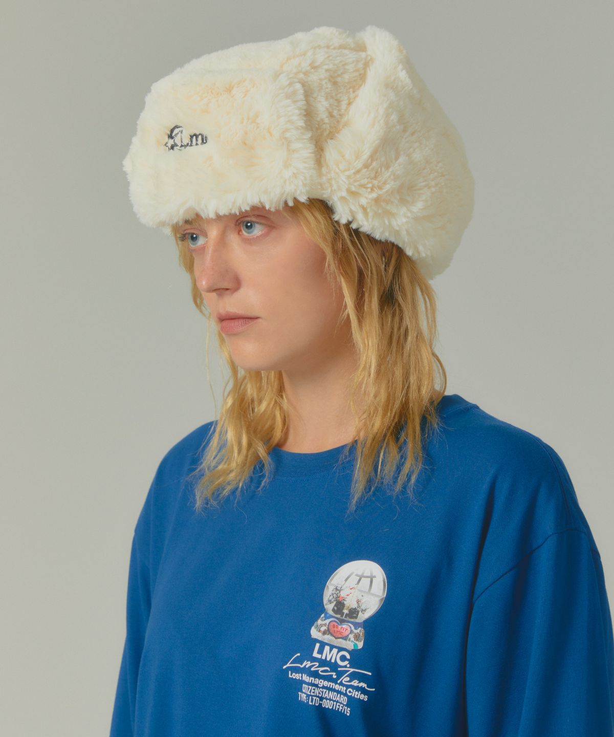 엘엠씨(LMC) FUR EARFLAP TROOPER HAT ivory