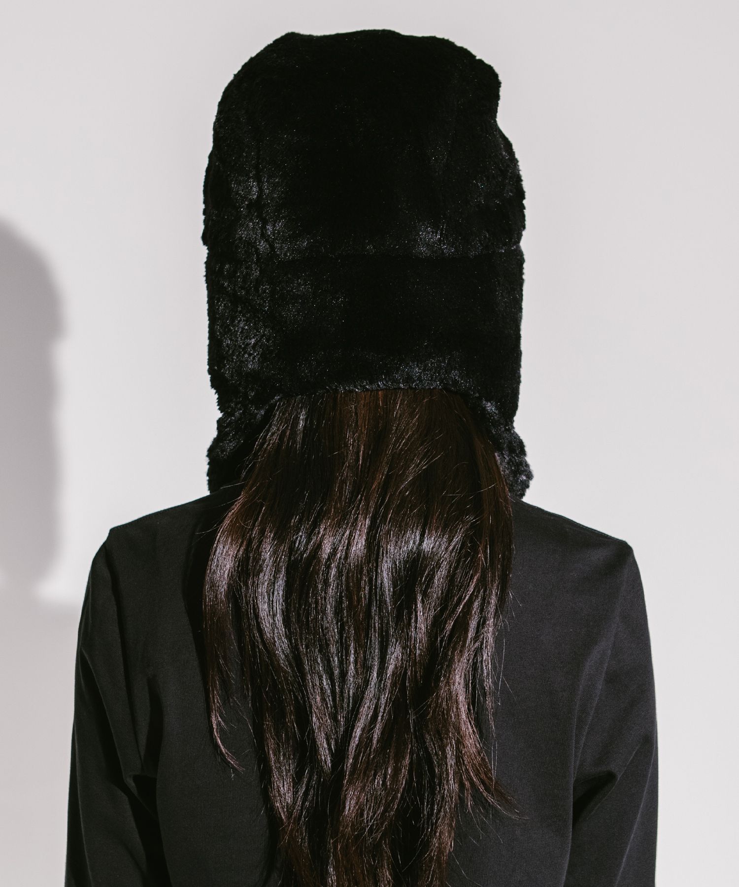 MUSINSA | LMC FUR EARFLAP TROOPER HAT black