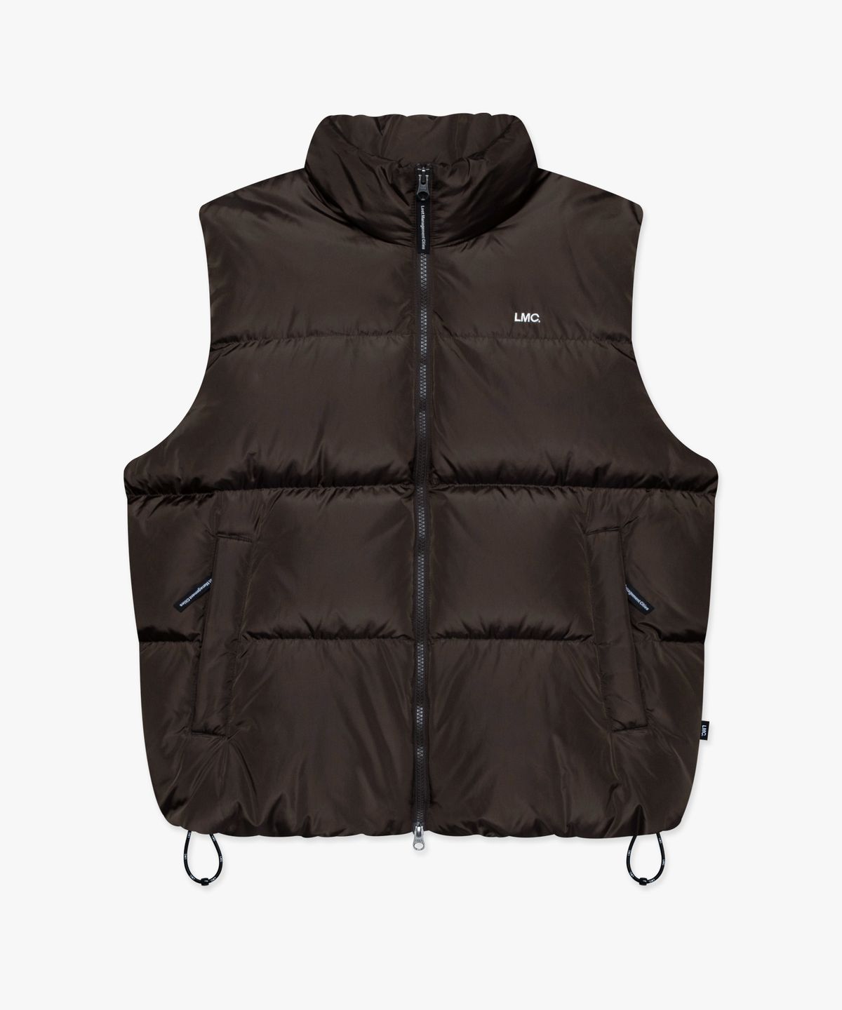 엘엠씨(LMC) OG PUFFER DUCK DOWN VEST brown