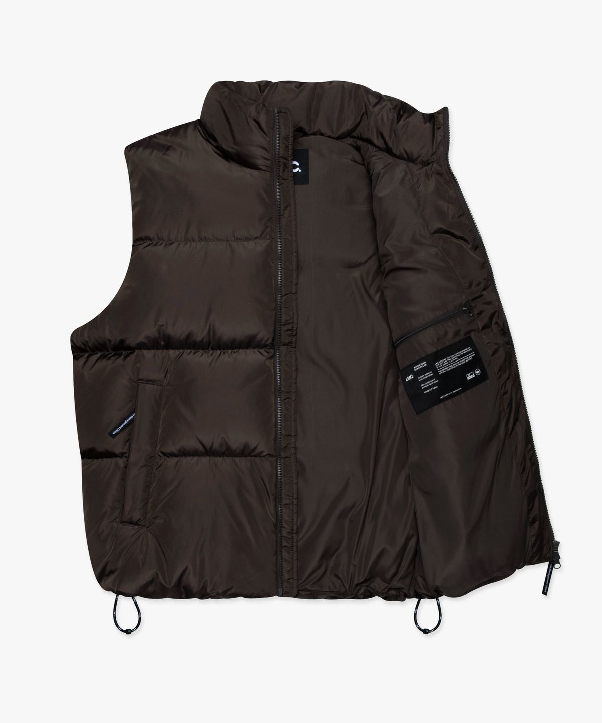 엘엠씨(LMC) OG PUFFER DUCK DOWN VEST brown