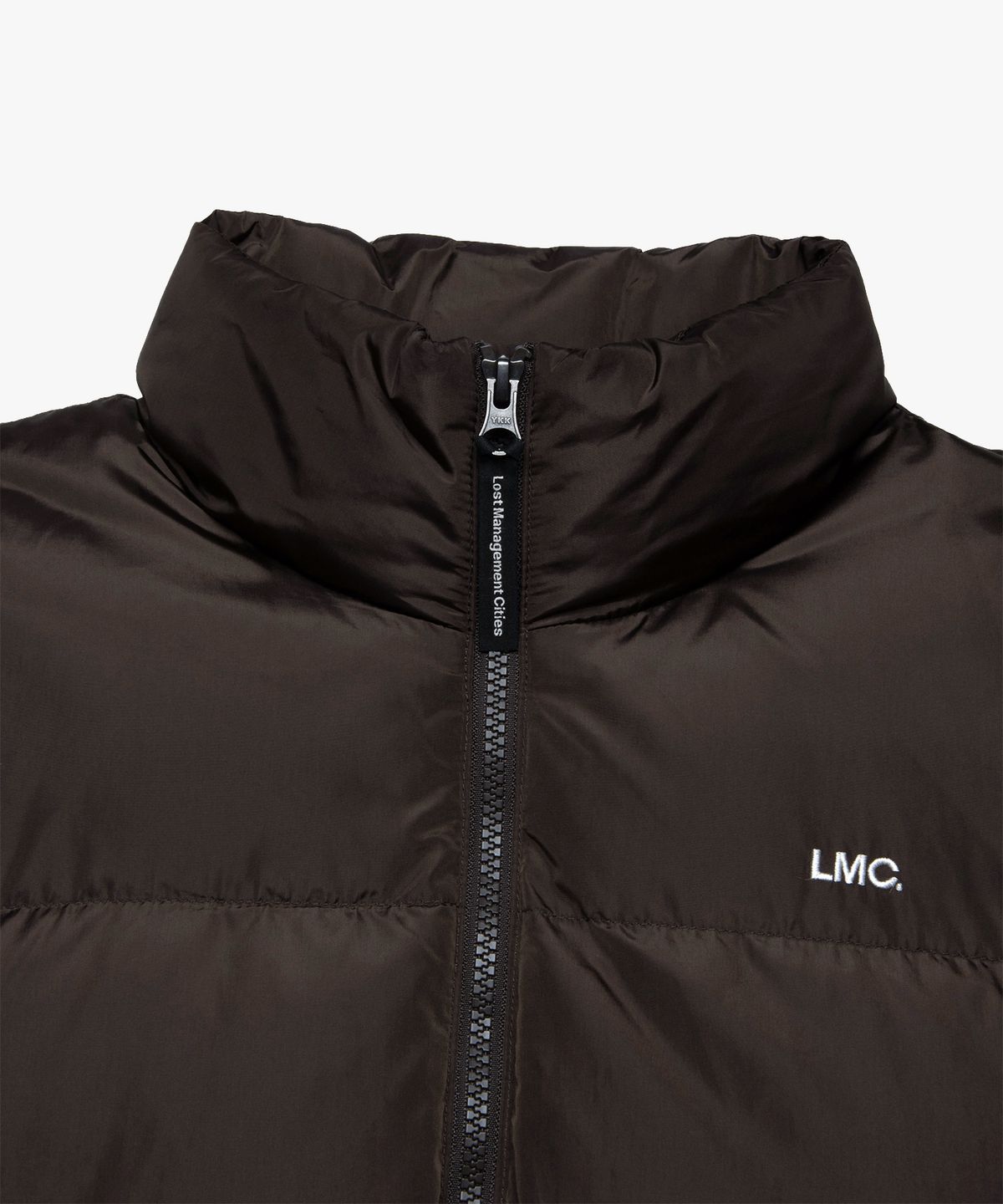 엘엠씨(LMC) OG PUFFER DUCK DOWN VEST brown