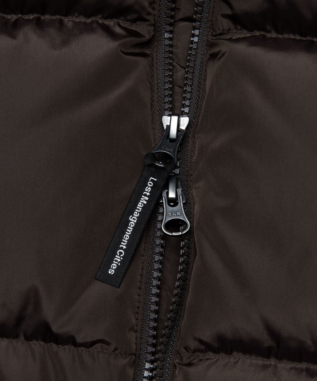 엘엠씨(LMC) OG PUFFER DUCK DOWN VEST brown