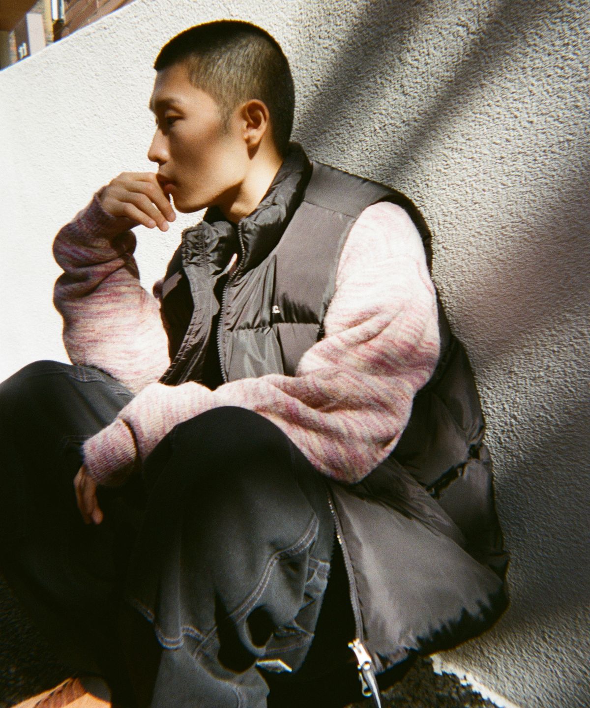 엘엠씨(LMC) OG PUFFER DUCK DOWN VEST brown