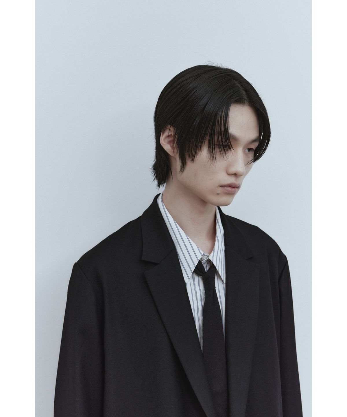 유스(YOUTH) Double Breasted Jacket - Black
