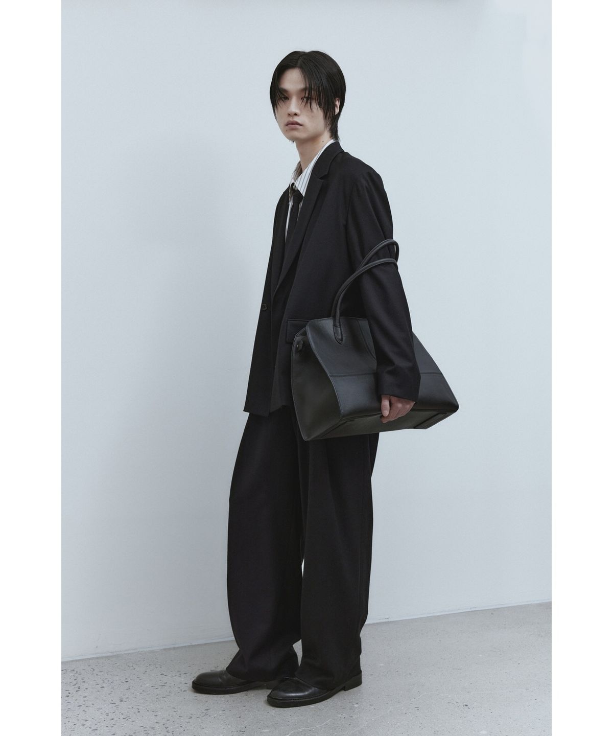 유스(YOUTH) Double Breasted Jacket - Black