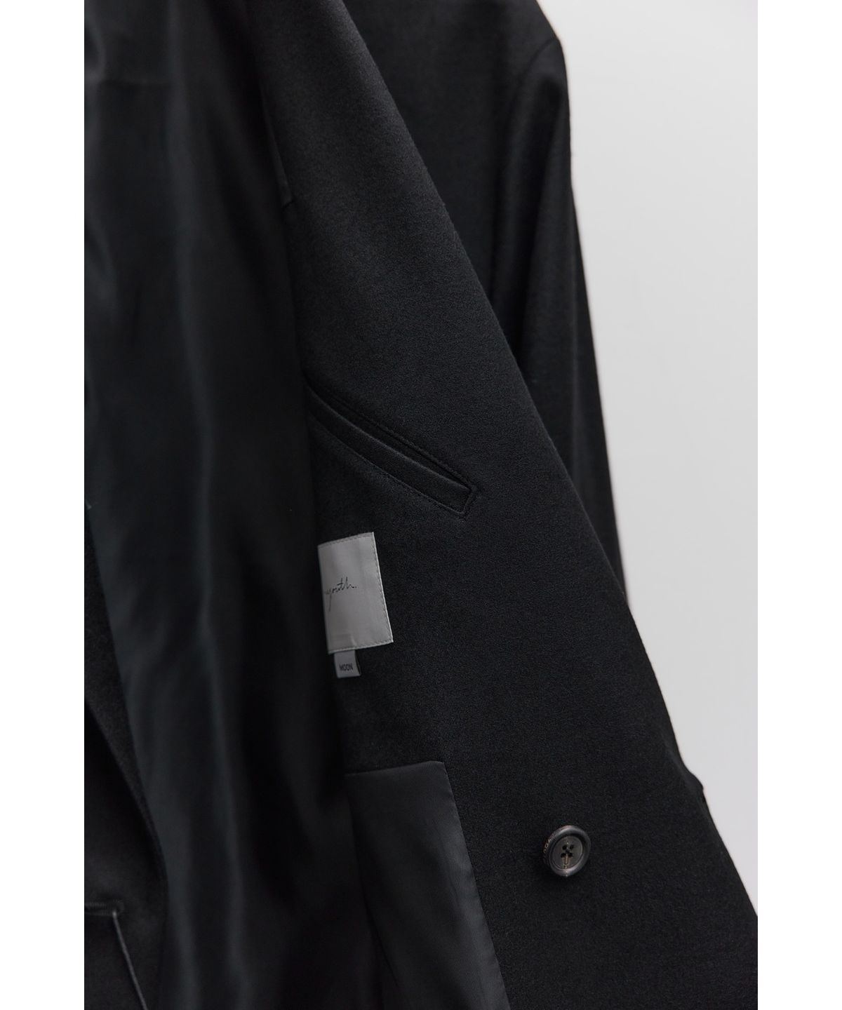 유스(YOUTH) Double Breasted Jacket - Black
