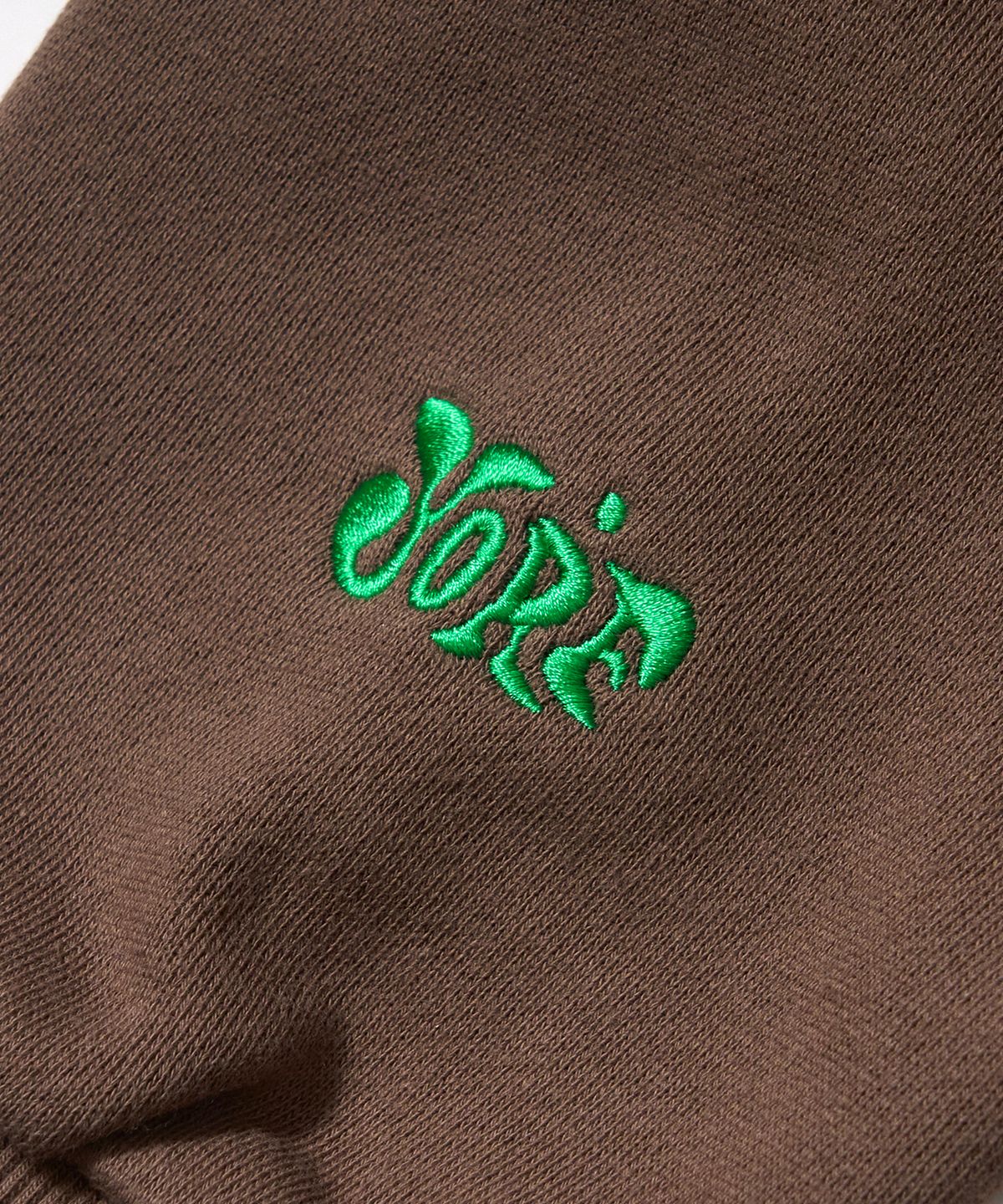 욜프(YORF) YORF HOODIE GOTHIC BROWN