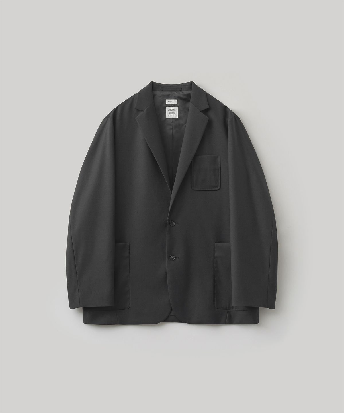 어나더 오피스(ANOTHER OFFICE) [AW] Santiago Sports Jacket (Charcoal)