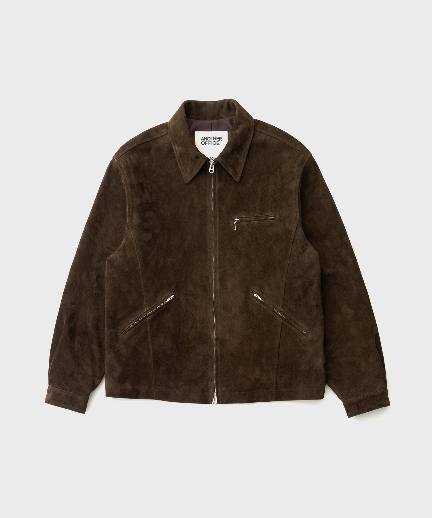 ジャケット・アウター 24AW ANOTHER OFFICE Leather Work Jacket MUSINSA公式 | ANOTHER OFFICE Leather Work Jacket (Dark Brown)
