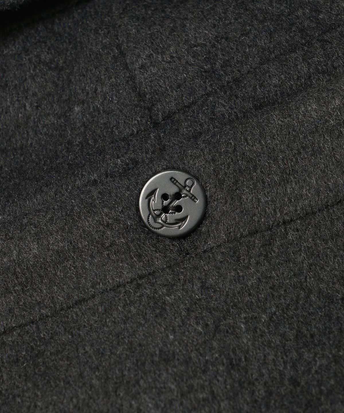프리즘웍스(FRIZMWORKS) WOOL BELTED DECK PANTS _ CHARCOAL