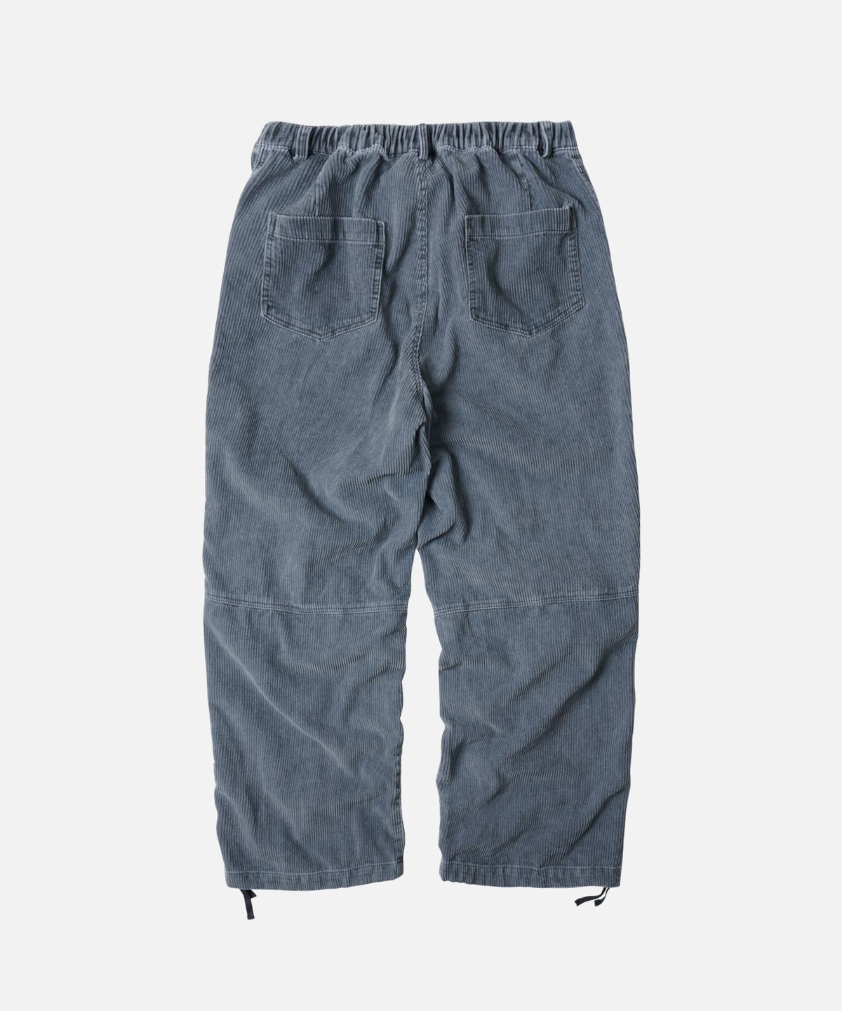 프리즘웍스(FRIZMWORKS) CORDUROY BANDING WIDE FATIGUE PANTS _ NAVY