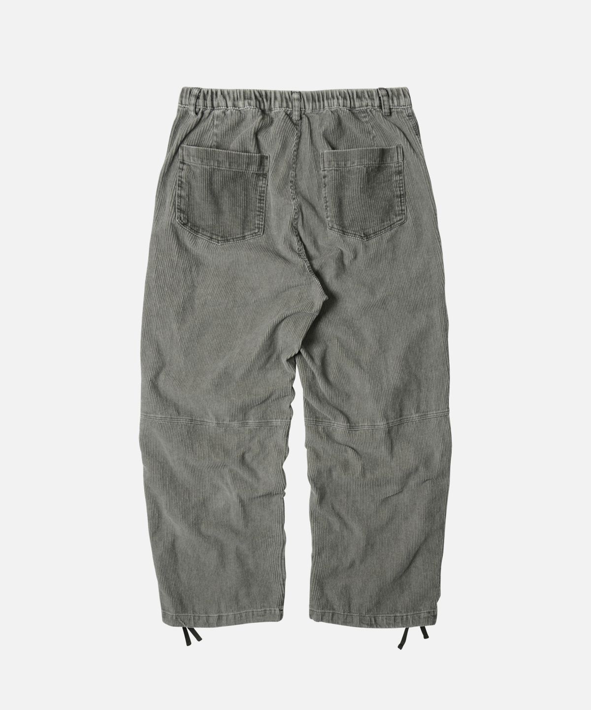 프리즘웍스(FRIZMWORKS) CORDUROY BANDING WIDE FATIGUE PANTS _ OLIVE
