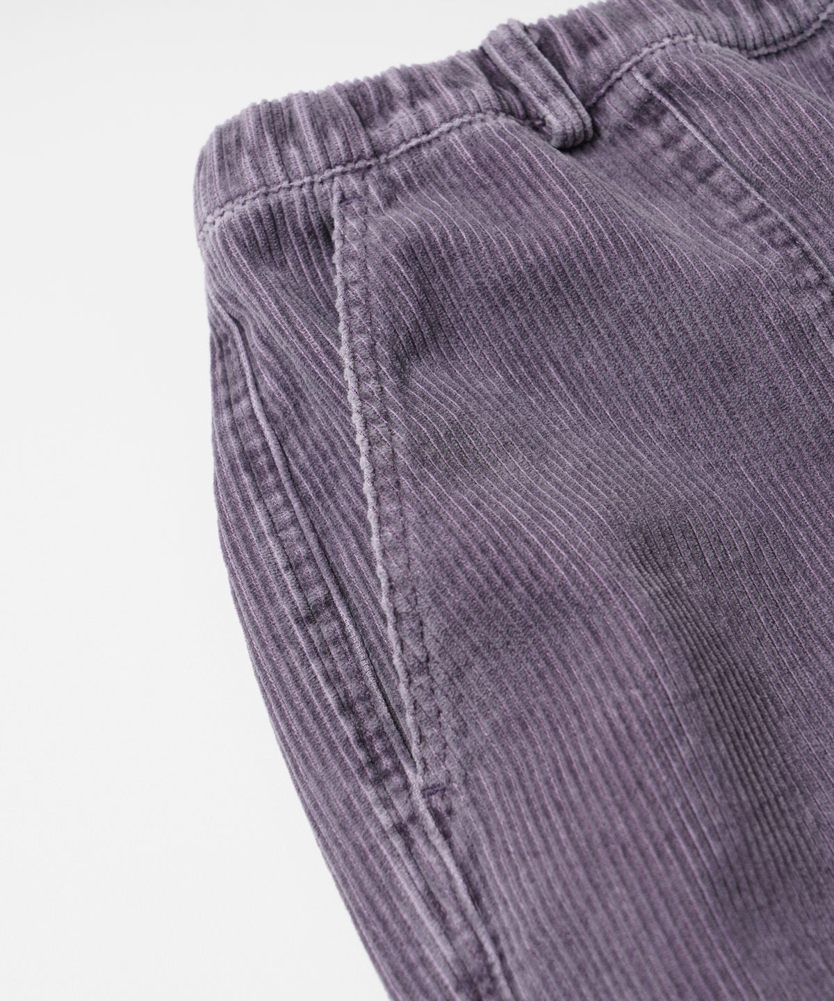 프리즘웍스(FRIZMWORKS) CORDUROY BANDING WIDE FATIGUE PANTS _ RED BEAN