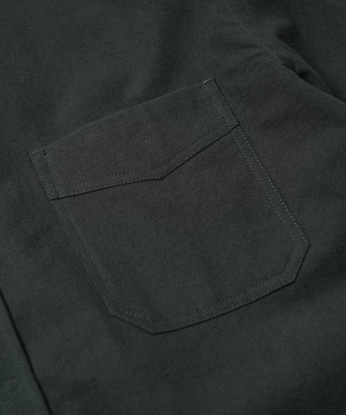 프리즘웍스(FRIZMWORKS) FLANNEL FRENCH SHIRT _ TEAL