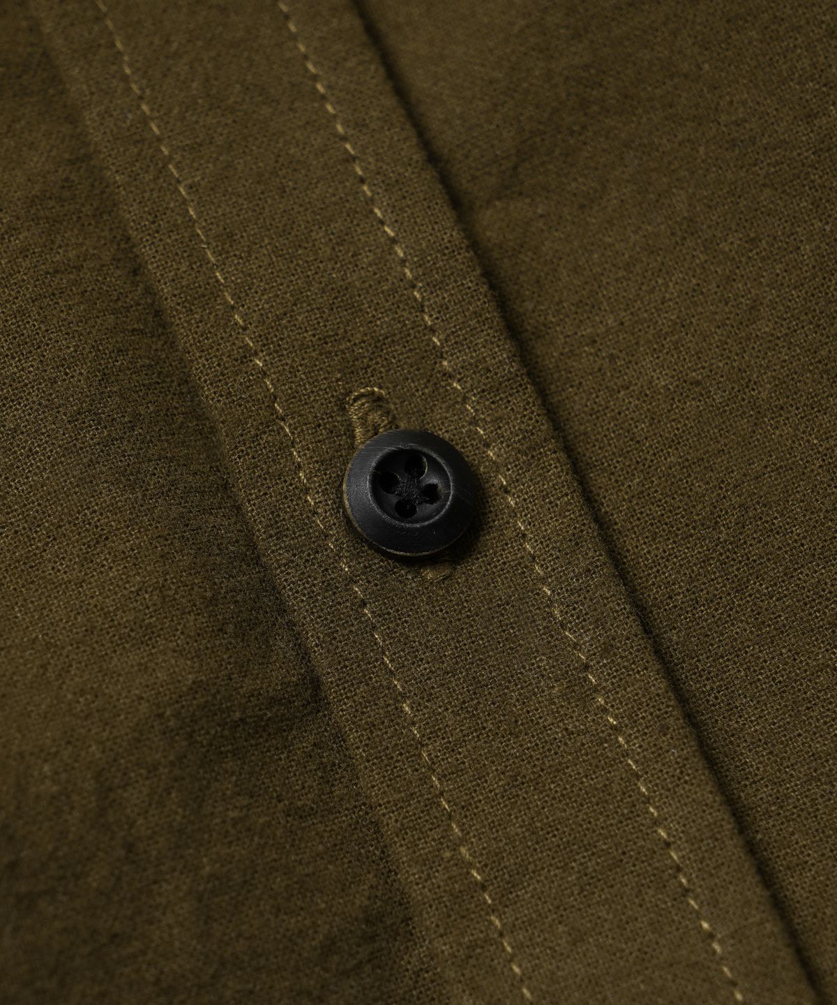 프리즘웍스(FRIZMWORKS) FLANNEL FRENCH SHIRT _ OLIVE