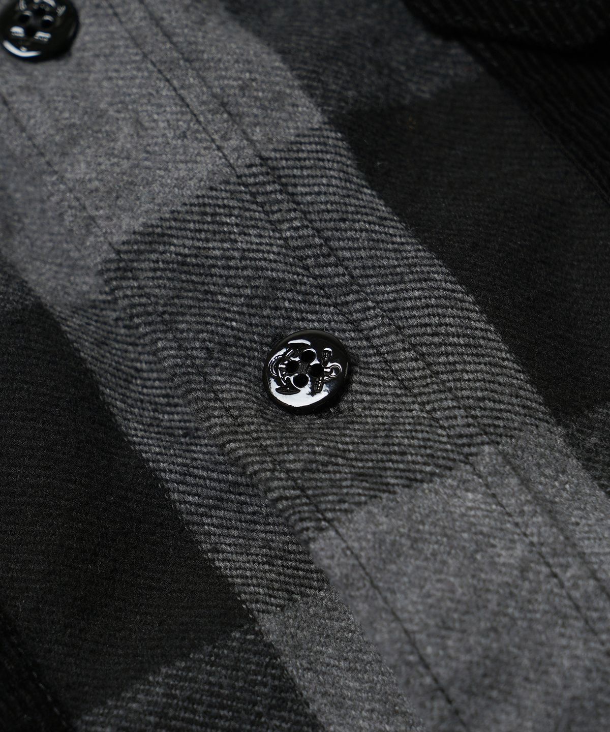 프리즘웍스(FRIZMWORKS) BUFFALO HUNTING SHIRT JACKET _ BLACK
