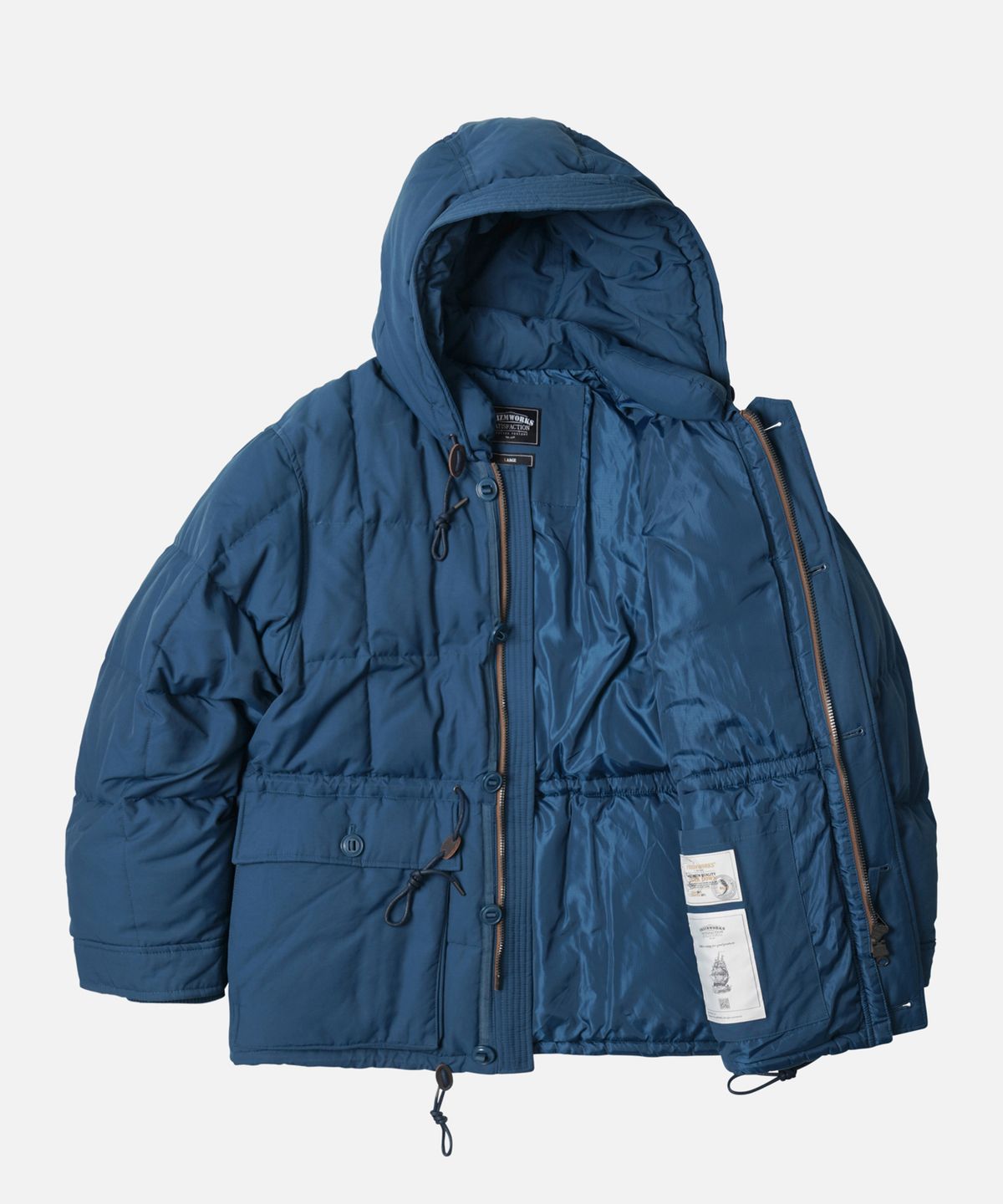 프리즘웍스(FRIZMWORKS) KARAKORAM DOWN PARKA 005 _ DEEP BLUE