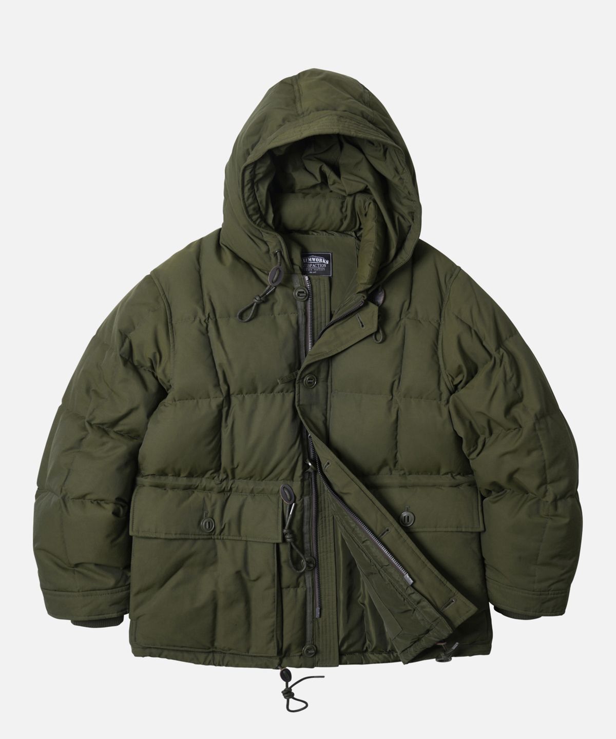 프리즘웍스(FRIZMWORKS) KARAKORAM DOWN PARKA 005 _ OLIVE