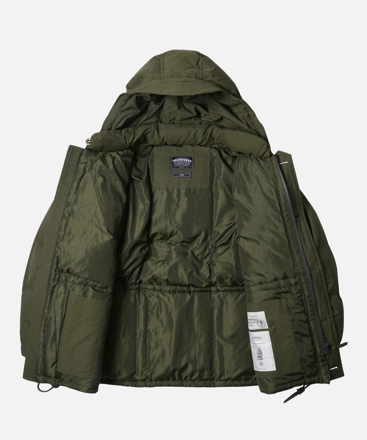 프리즘웍스(FRIZMWORKS) KARAKORAM DOWN PARKA 005 _ OLIVE