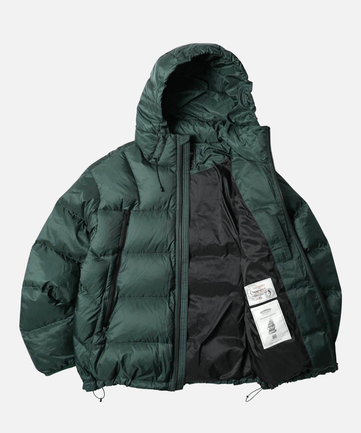 프리즘웍스(FRIZMWORKS) ALTAVIA DOWN PARKA _ DARK GREEN