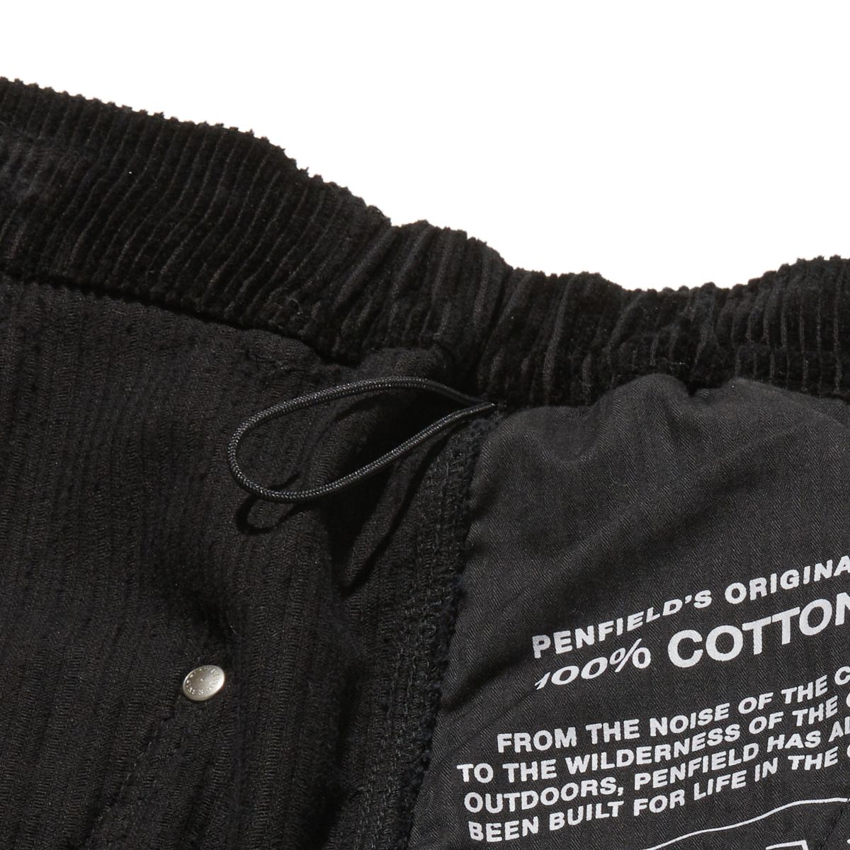 펜필드(PENFIELD) FADED CORDUROY FIELD PANTS BLACK_FQ3WP31U
