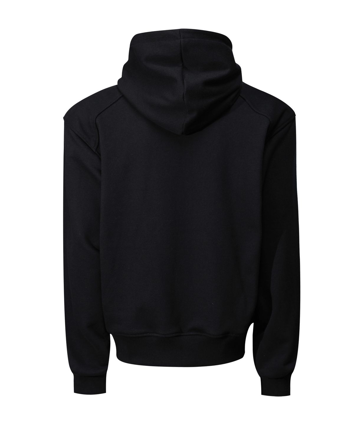 포스센스티브(FORCESENSITIVE) FS LOGO REGULAR HOODIE BK