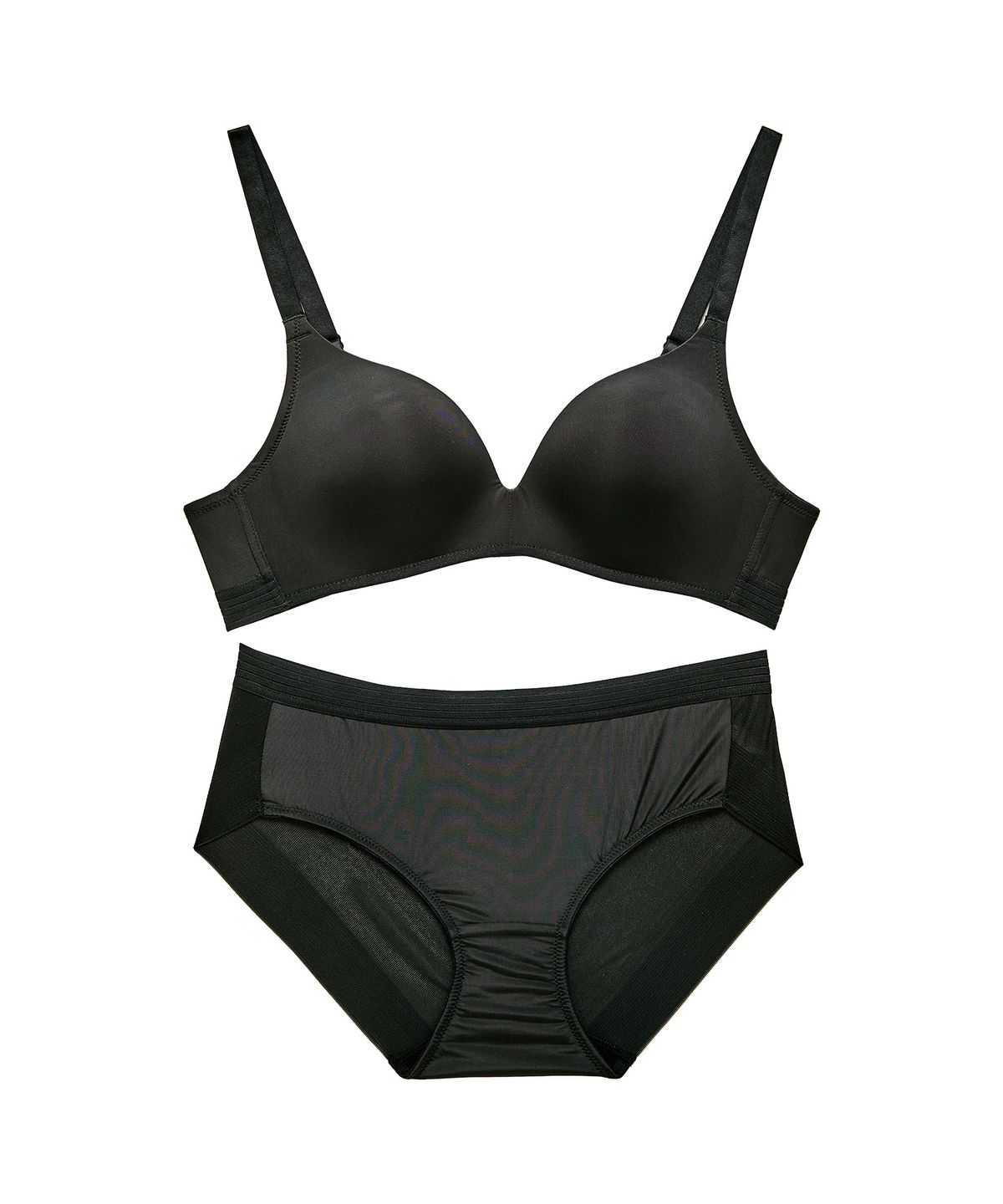 플레이텍스(PLAYTEX) 노와이어 시크릿밴드 브라팬티 세트