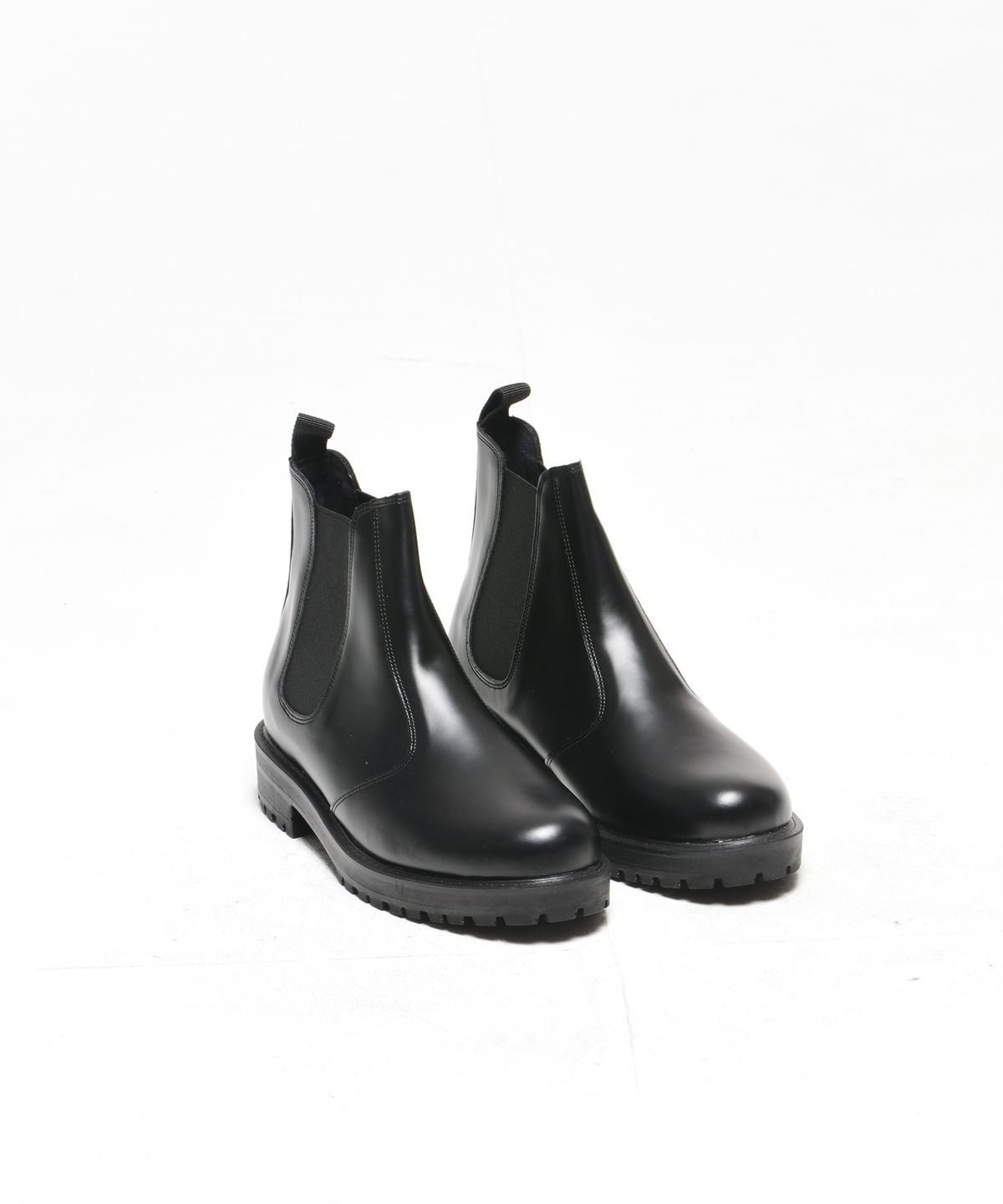슈피트(SHUFIT) 7cm 키높이 블랙 첼시부츠 SFT-302