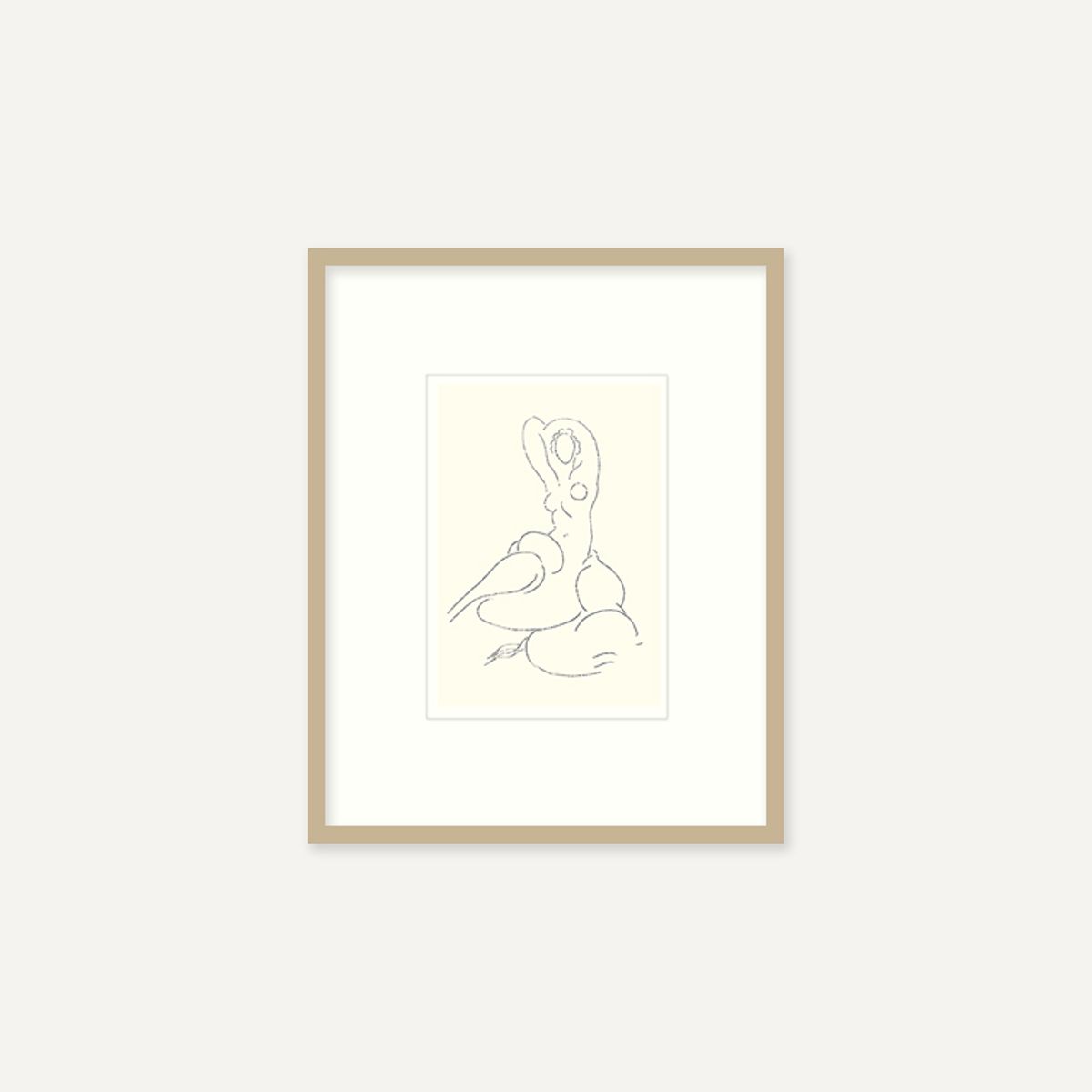 그릿시즌(GREET SEASON) 앙리 마티스 Nude for Cleveland, 1932 (액자 포함)