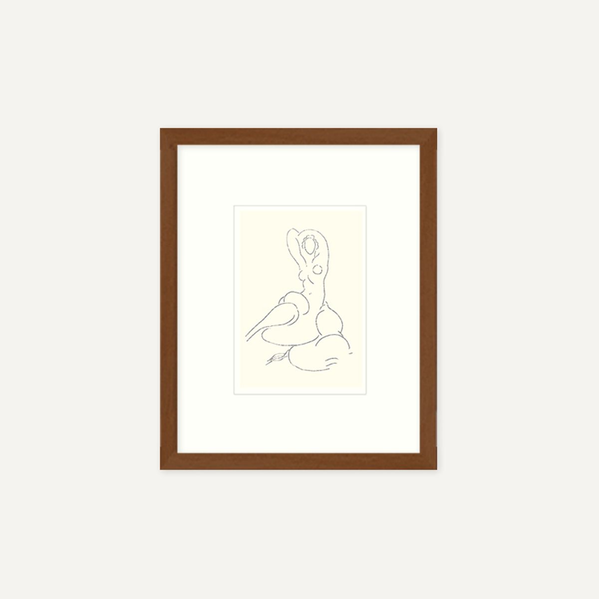 그릿시즌(GREET SEASON) 앙리 마티스 Nude for Cleveland, 1932 (액자 포함)