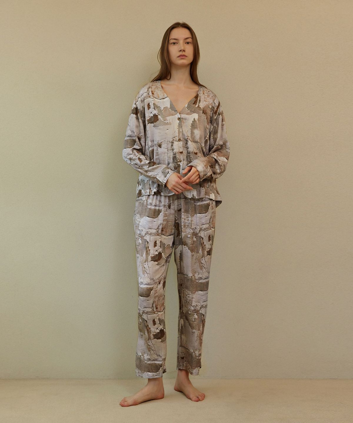아템포(ATEMPO) COZY ROUND PAJAMA SET_art wall