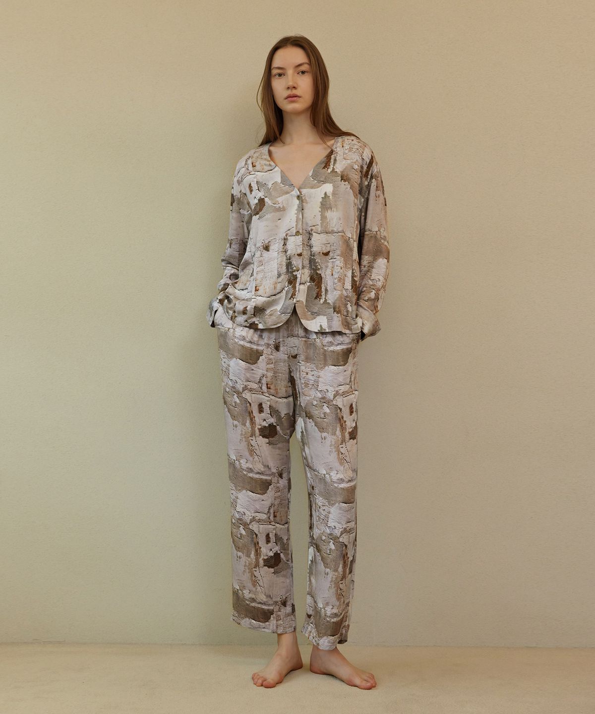 아템포(ATEMPO) COZY ROUND PAJAMA SET_art wall