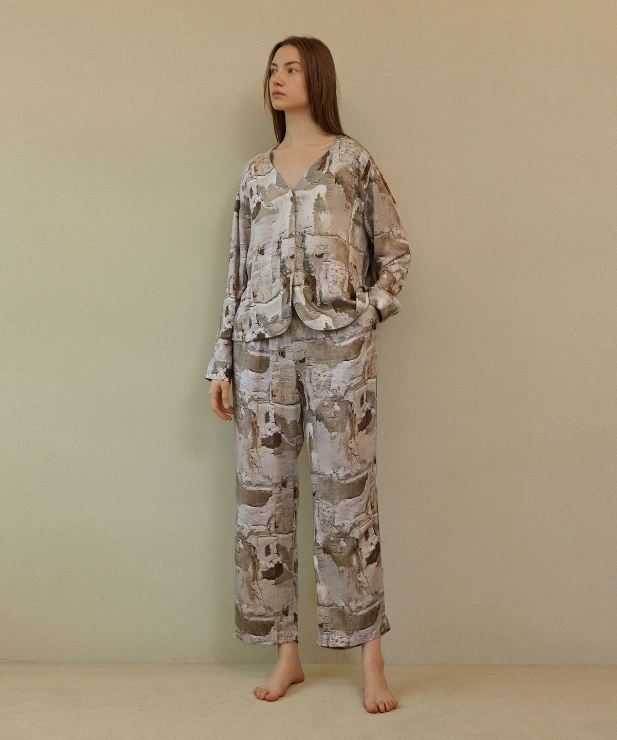 아템포(ATEMPO) COZY ROUND PAJAMA SET_art wall