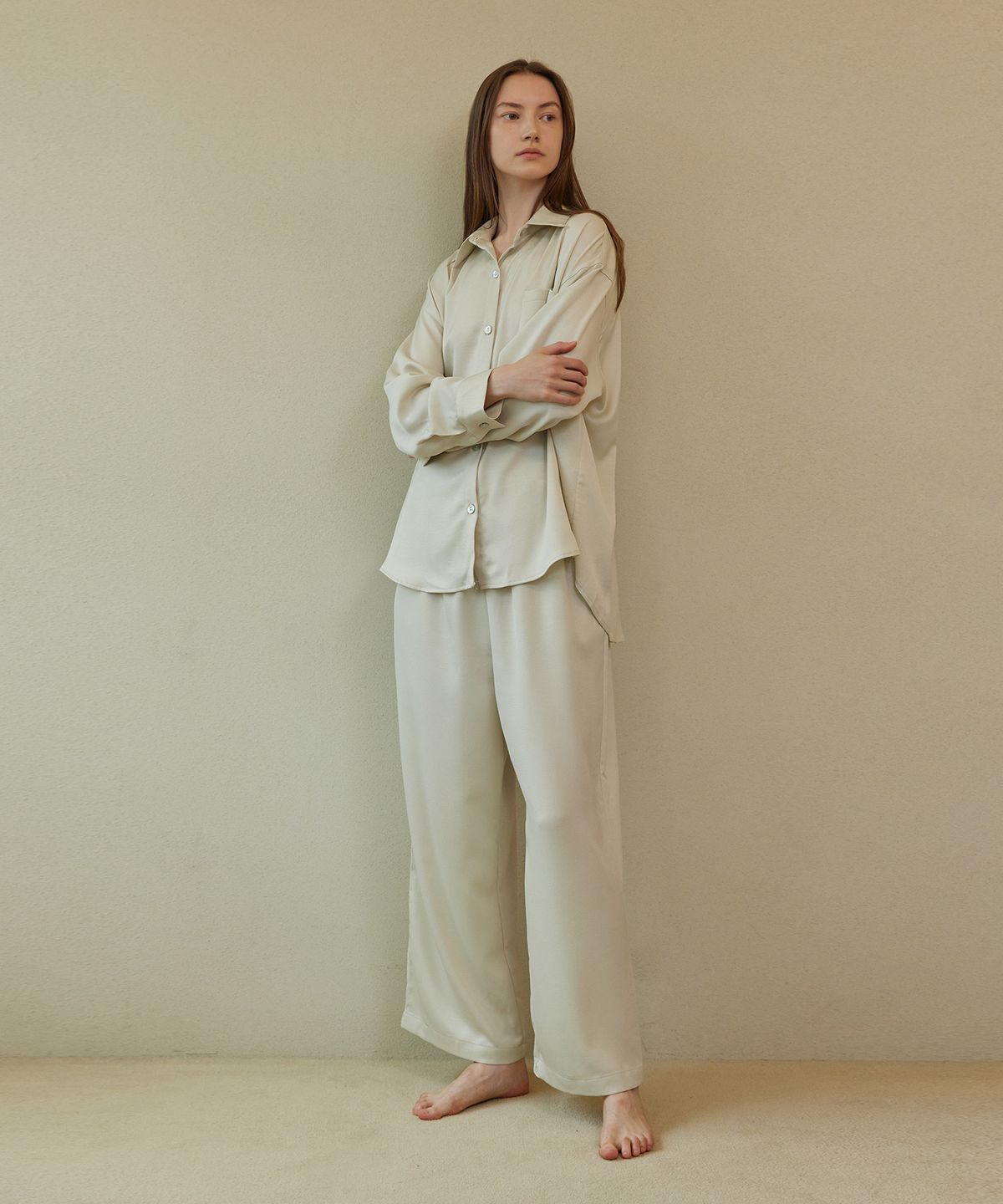 아템포(ATEMPO) FIRST PAJAMA SET_ivory (women)