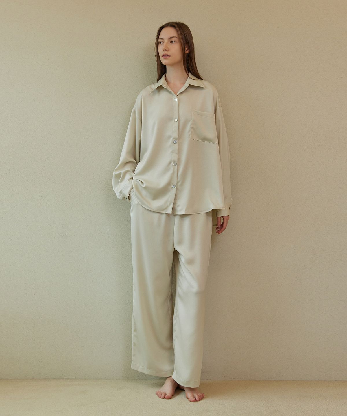 아템포(ATEMPO) FIRST PAJAMA SET_ivory (women)