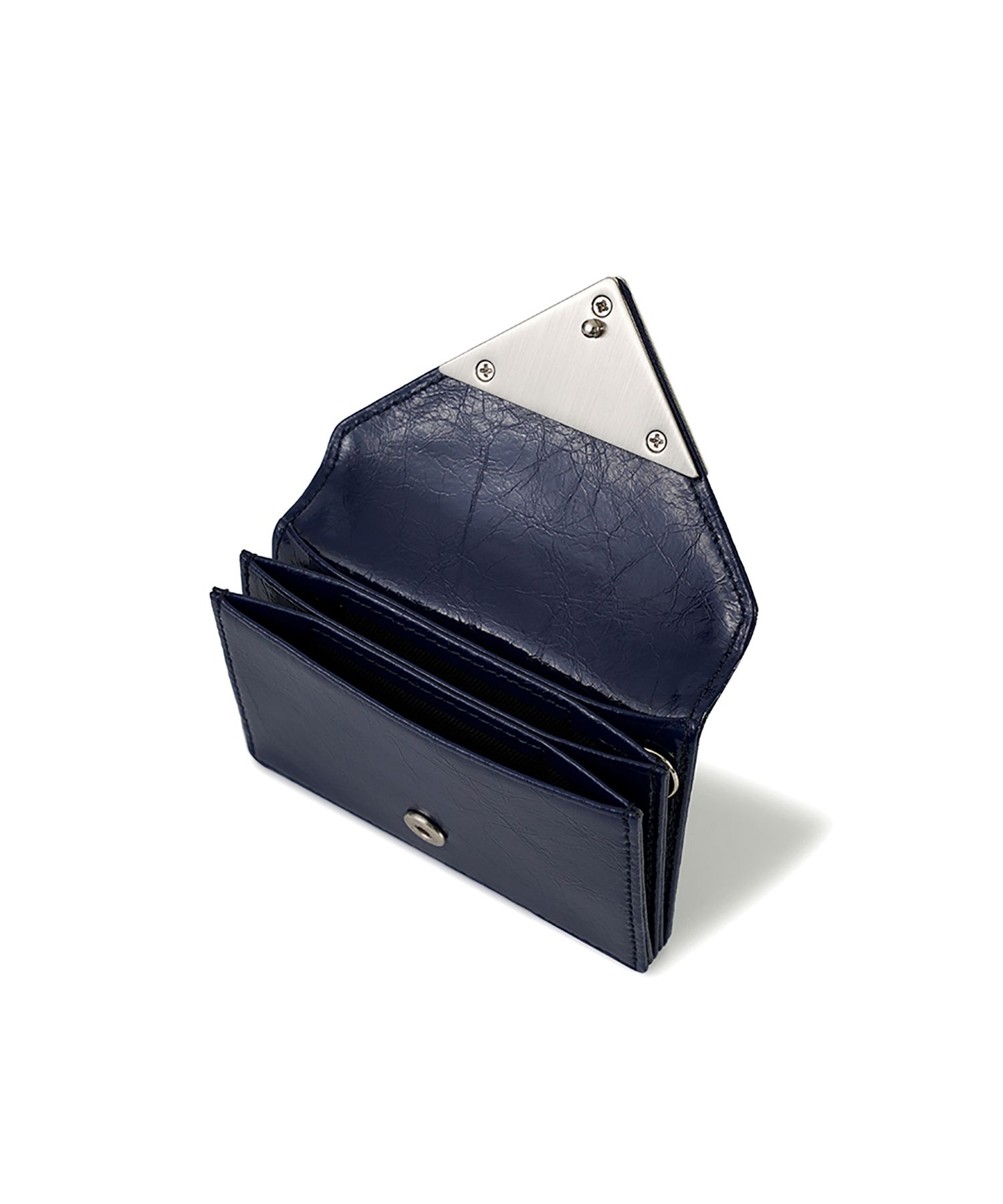 さらに100円引き◆FENNEC◆LIZARD TRIANGLE ACCORDION POCKET D CRINKLE TRIANGLE ACCORDION POCKET - OLIVE - Fennec